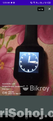 A1smart watch ( sim + memory supported)